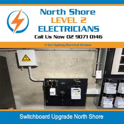 Electrical switchboard installation in North Shore