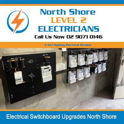 Electrical switchboard panels in North Shore